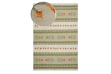 Fagersta Ullteppe 160x230 cm - Grønn - Tekstiler & tepper - Teppe & matte - Moderne matte - Ullteppe