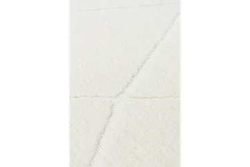 Pachuram Wiltonteppe 120x180 cm Rektangulær - Hvit - Tekstiler & tepper - Teppe & matte - Moderne matte - Friezematte