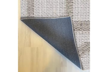 Maltina Bomullsteppe 140x220 cm Rektangulær - Grå - Tekstiler & tepper - Teppe & matte - Moderne matte - Bomullsmatter