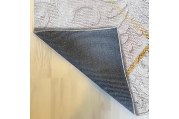 Dina Bomullsteppe 100x300 cm Rektangulær - Hvit - Tekstiler & tepper - Teppe & matte - Moderne matte - Bomullsmatter