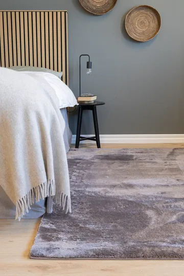 Cozy Ryematte 110x160 cm Rektangulær - Grå - Tekstiler & tepper - Teppe & matte - Moderne matte - Ryetepper