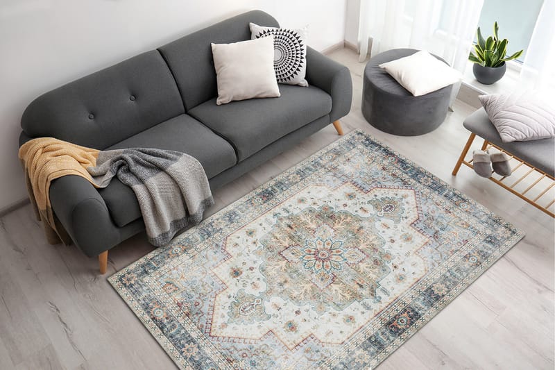 Tarfaya Fryseteppe 240x340 cm - Krem - Tekstiler & tepper - Teppe & matte - Moderne matte - Friezematte