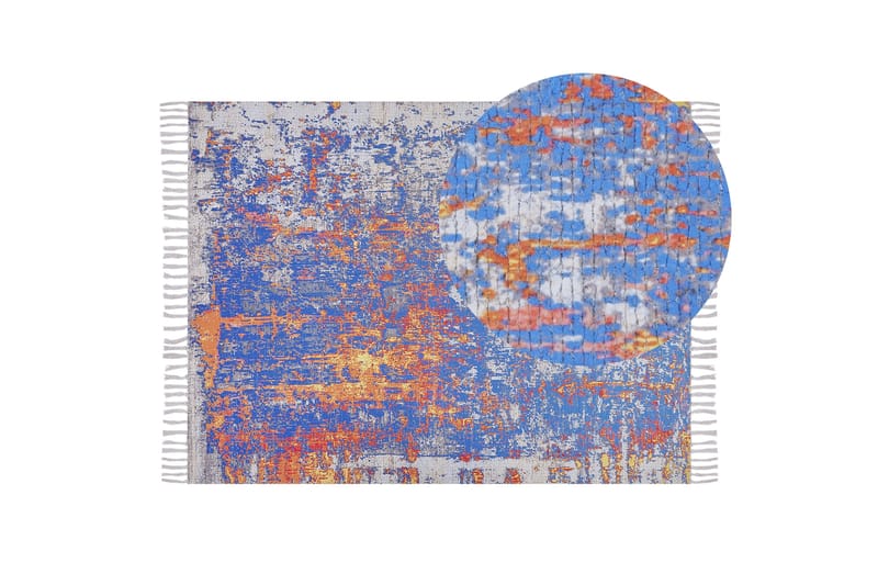 Acarlar Ryeteppe 140x200 cm - Blå - Tekstiler & tepper - Teppe & matte - Vegg til vegg tepper