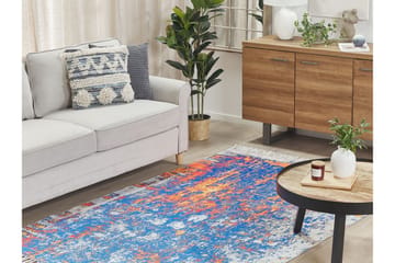 Acarlar Ryeteppe 150x230 cm - Blå - Tekstiler & tepper - Teppe & matte - Moderne matte - Friezematte
