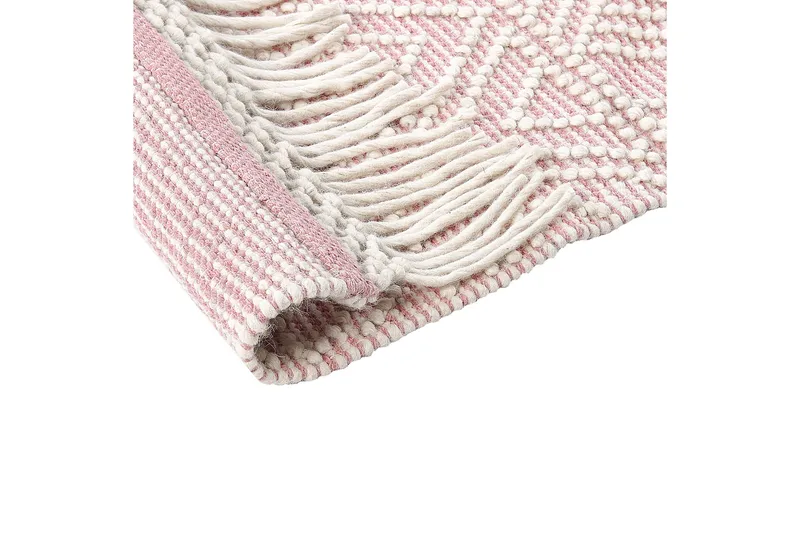 Adana Ryeteppe 160x230 cm - Rosa - Tekstiler & tepper - Teppe & matte - Moderne matte - Ryetepper