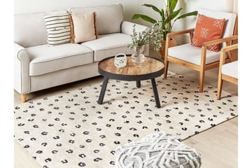 Afis Bomullsteppe 160x230 cm - Beige - Tekstiler & tepper - Teppe & matte - Moderne matte - Bomullsmatter