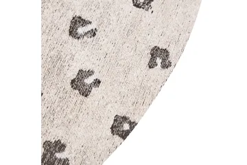 Afis Ryeteppe 140 cm Rund - Beige - Tekstiler & tepper - Teppe & matte - Moderne matte - Bomullsmatter