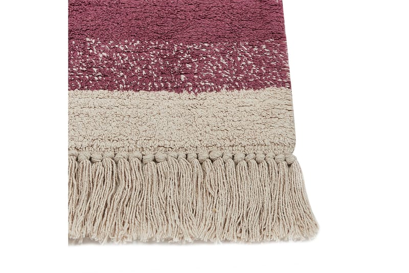 Afsar Bomullsteppe 140x200 cm - Beige - Tekstiler & tepper - Teppe & matte - Moderne matte - Bomullsmatter