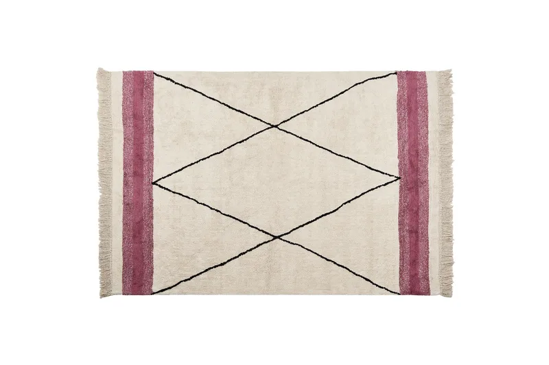 Afsar Bomullsteppe 160x230 cm, Beige