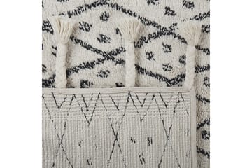 Agadir Bomullsteppe 160x230 cm - Svart/hvit - Tekstiler & tepper - Teppe & matte - Moderne matte - Bomullsmatter