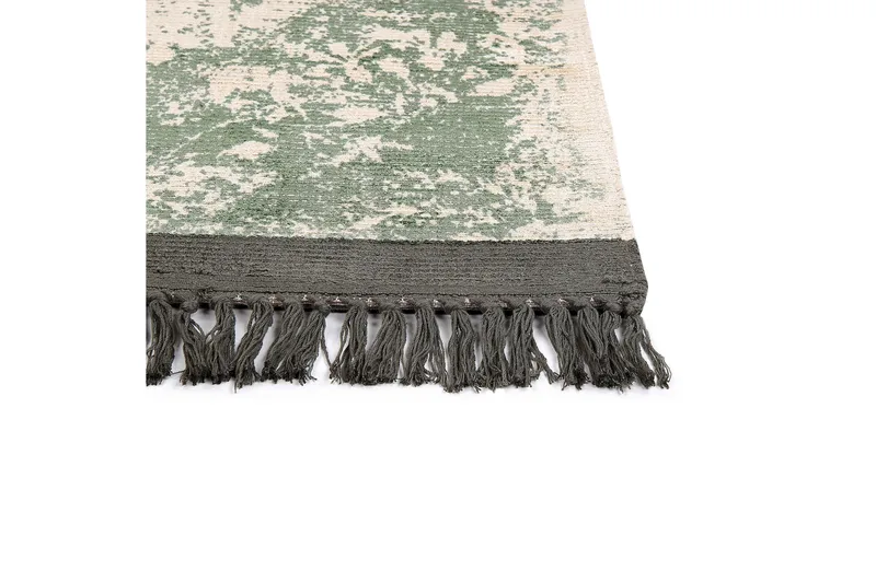 Akarsu Viskosematte 80x150 cm - Grønn - Tekstiler & tepper - Teppe & matte - Moderne matte - Viskosematter