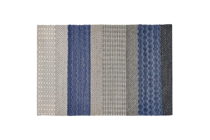 Akkaya Bomullsteppe 140x200 cm, Svart/hvit