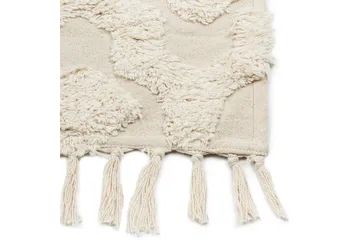 Aksaray Bomullsteppe 160x230 cm - Beige - Tekstiler & tepper - Teppe & matte - Moderne matte - Bomullsmatter