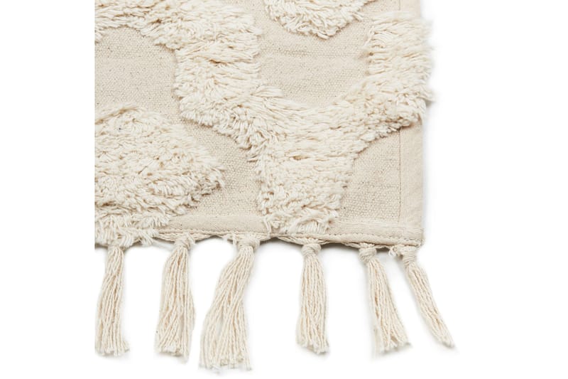 Aksaray Bomullsteppe 160x230 cm - Beige - Tekstiler & tepper - Teppe & matte - Moderne matte - Bomullsmatter