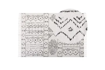 Alkent Ullteppe 160x230 cm - Svart/hvit - Tekstiler & tepper - Teppe & matte - Moderne matte - Ullteppe