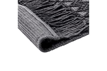 Alucra Ryeteppe 160x230 cm - Svart - Tekstiler & tepper - Teppe & matte - Moderne matte - Ryetepper
