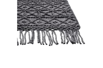 Alucra Ryeteppe 160x230 cm - Svart - Tekstiler & tepper - Teppe & matte - Moderne matte - Ullteppe