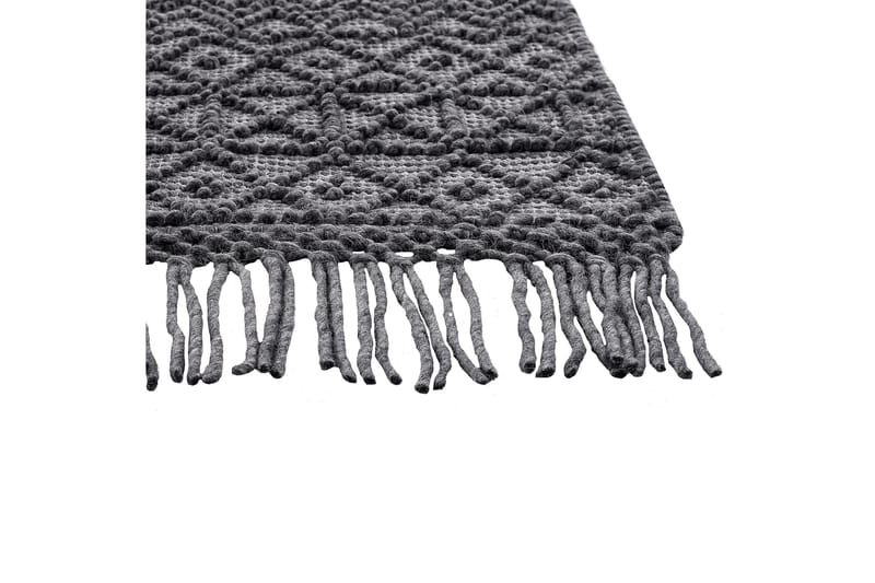 Alucra Ryeteppe 160x230 cm - Svart - Tekstiler & tepper - Teppe & matte - Moderne matte - Ullteppe