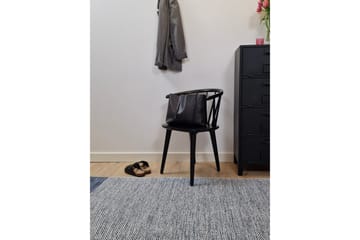 Alva Bomullsteppe 140x200 cm Rektangulær - Blå - Tekstiler & tepper - Teppe & matte - Moderne matte - Bomullsmatter