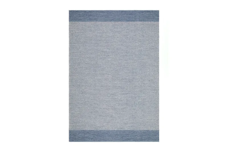 Alva Bomullsteppe 200x300 cm Rektangulær, Blå
