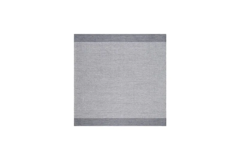 Alva Bomullsteppe 300x300 cm Kvadratisk, Grå