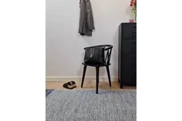 Alva Bomullsteppe 300x400 cm Rektangulær - Blå - Tekstiler & tepper - Teppe & matte - Moderne matte - Bomullsmatter
