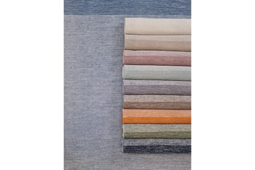 Alva Bomullsteppe 75x150 cm Oval - Blå - Tekstiler & tepper - Teppe & matte - Moderne matte - Bomullsmatter