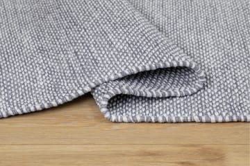 Alva Bomullsteppe 75x150 cm Oval - Grå - Tekstiler & tepper - Teppe & matte - Moderne matte - Bomullsmatter