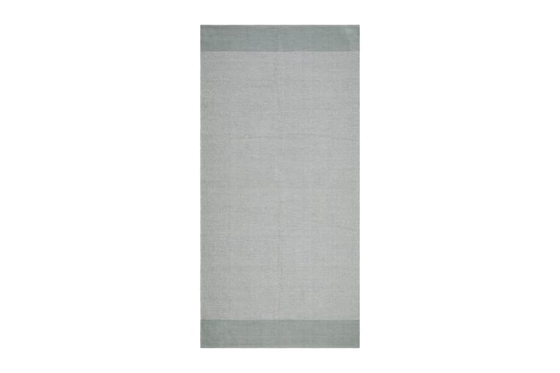 Alva Bomullsteppe 75x150 cm Oval - Lysegrønn - Tekstiler & tepper - Teppe & matte - Moderne matte - Bomullsmatter