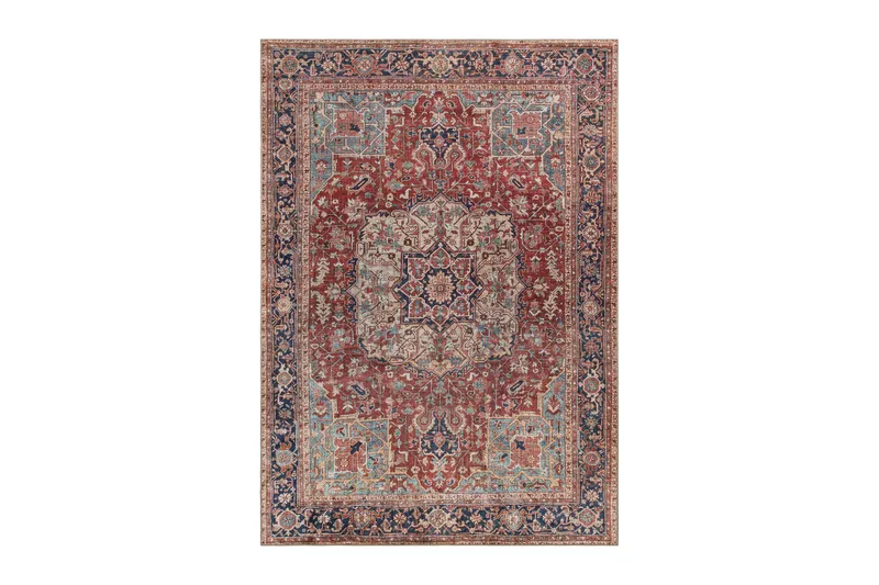 Amber Wiltonteppe 160x230 cm Rektangulær, Rød