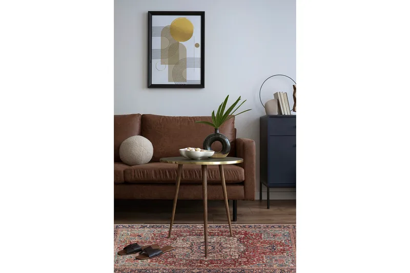 Amber Wiltonteppe 160x230 cm Rektangulær - Rød - Tekstiler & tepper - Teppe & matte - Moderne matte - Friezematte