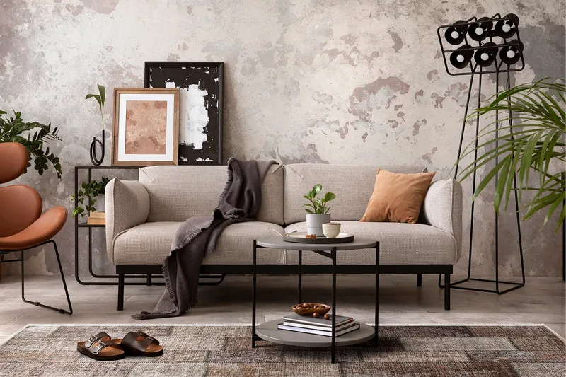 Amber Wiltonteppe 160x230 cm Rektangulær - Taupe - Tekstiler & tepper - Teppe & matte - Moderne matte - Wiltontepper