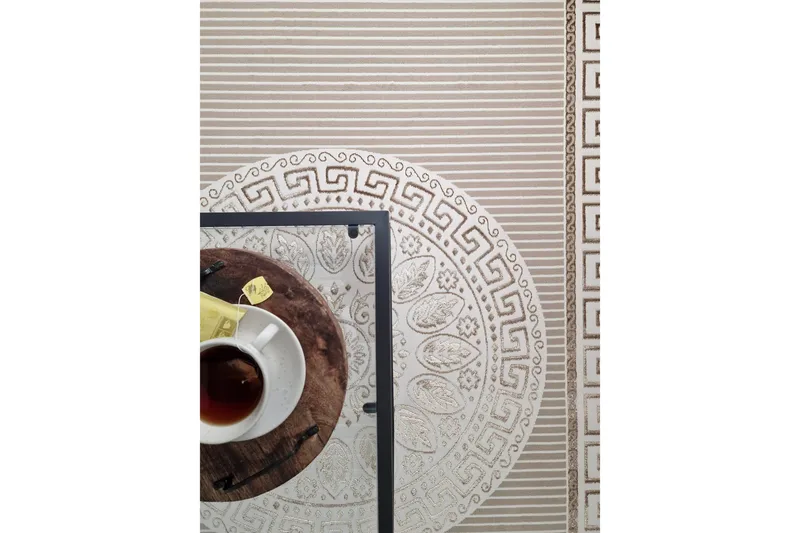 Ankara Wiltonteppe 160x230 cm - Taupe - Tekstiler & tepper - Teppe & matte - Moderne matte - Wiltontepper