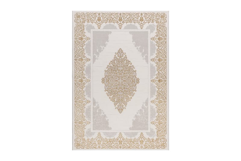Ankara Wiltonteppe 240x340 cm - Beige/Gull - Tekstiler & tepper - Teppe & matte - Moderne matte - Friezematte