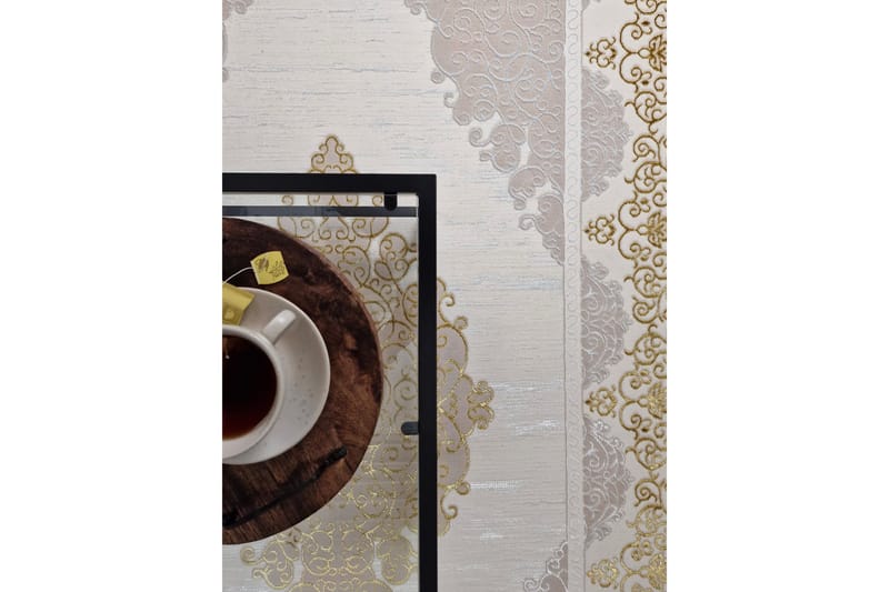 Ankara Wiltonteppe 240x340 cm - Beige/Gull - Tekstiler & tepper - Teppe & matte - Moderne matte - Friezematte