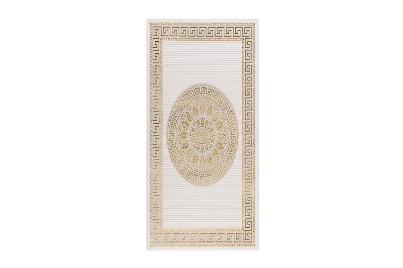 Ankara Wiltonteppe 80x150 cm, Beige/Gull