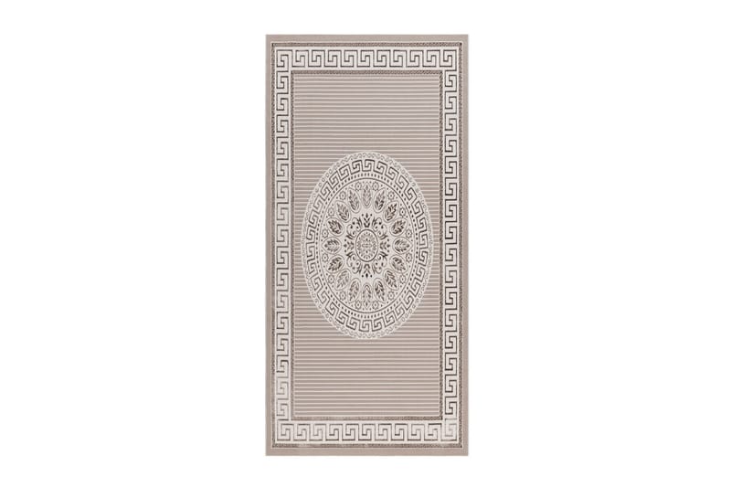 Ankara Wiltonteppe 80x150 cm - Taupe - Tekstiler & tepper - Teppe & matte - Moderne matte - Friezematte