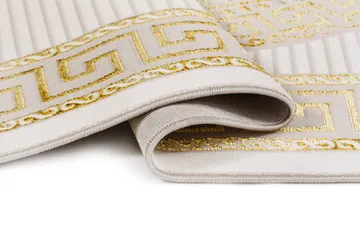 Ankara Wiltonteppe 80x300 cm - Beige/Gull - Tekstiler & tepper - Teppe & matte - Moderne matte - Wiltontepper