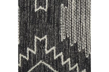 Arbaa Bomullsteppe 140x200 cm - Svart/hvit - Tekstiler & tepper - Teppe & matte - Moderne matte - Bomullsmatter