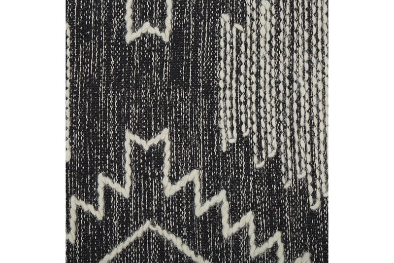 Arbaa Bomullsteppe 140x200 cm - Svart/hvit - Tekstiler & tepper - Teppe & matte - Moderne matte - Bomullsmatter