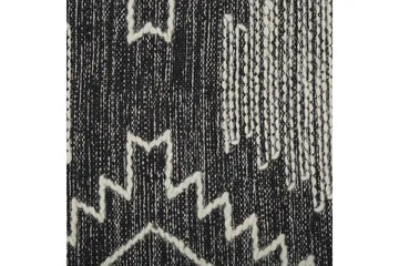 Arbaa Bomullsteppe 160x230 cm - Svart/hvit - Tekstiler & tepper - Teppe & matte - Moderne matte - Bomullsmatter