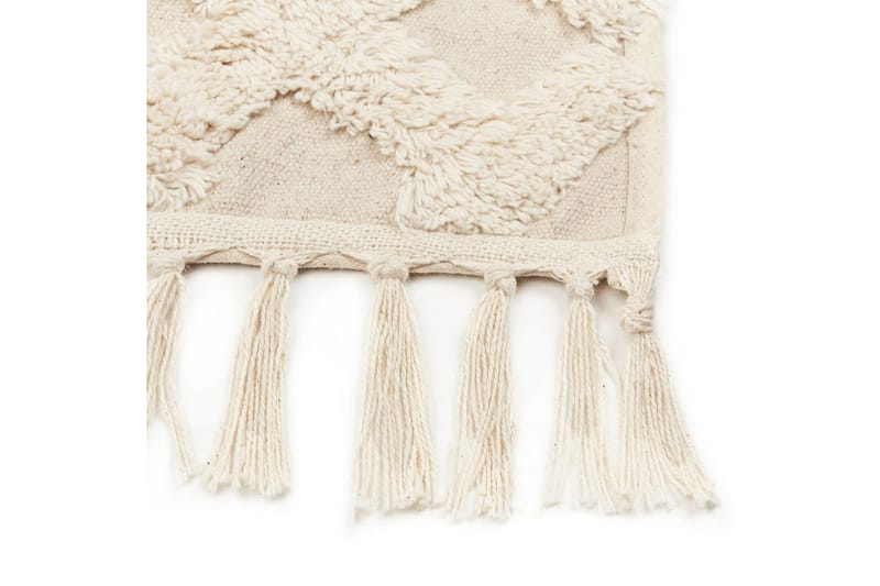 Ardahan Bomullsteppe 80x150 cm - Beige - Tekstiler & tepper - Teppe & matte - Moderne matte - Bomullsmatter