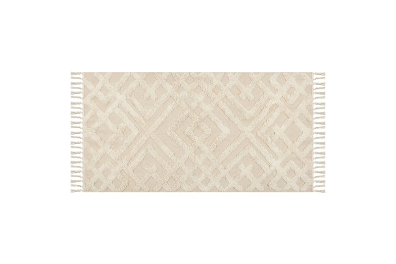 Ardahan Bomullsteppe 80x150 cm, Beige