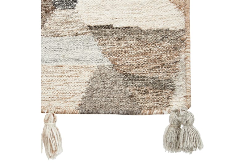 Argavand Ullteppe 200x300 cm - Beige - Tekstiler & tepper - Teppe & matte - Moderne matte - Ullteppe