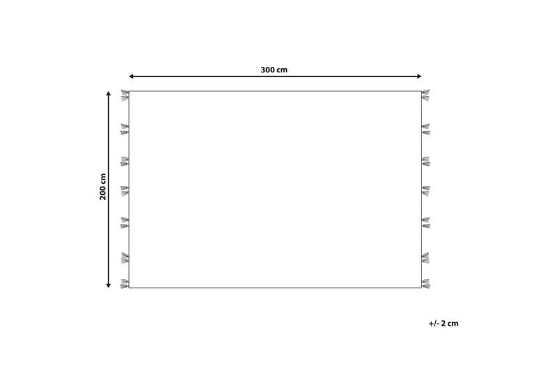 Argavand Ullteppe 200x300 cm - Beige - Tekstiler & tepper - Teppe & matte - Moderne matte - Ullteppe