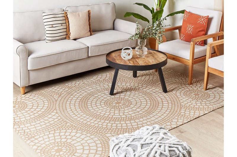 Ariba Juteteppe 160x230 cm, Beige