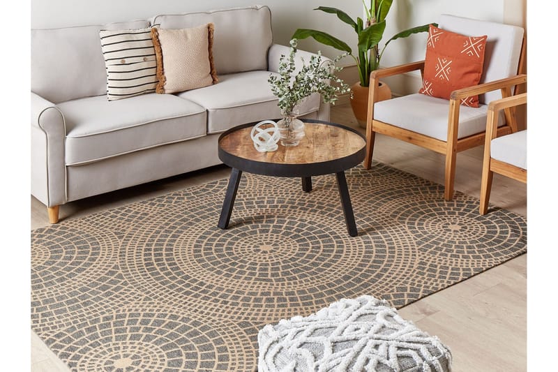 Ariba Juteteppe 160x230 cm, Grå