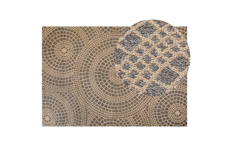 Ariba Juteteppe 200x300 cm - Grå - Tekstiler & tepper - Teppe & matte - Moderne matte - Jutematter & hampematter