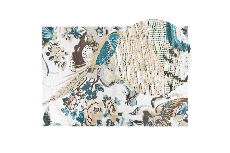 Ariha Ryeteppe 140x200 cm - Blå - Tekstiler & tepper - Teppe & matte - Moderne matte - Ryetepper