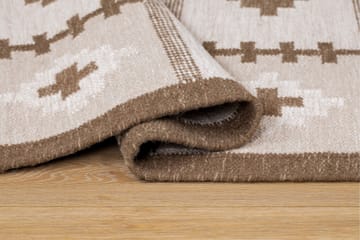 Arvika Ullteppe 140x200 cm Rektangulær - Beige - Tekstiler & tepper - Teppe & matte - Moderne matte - Ullteppe
